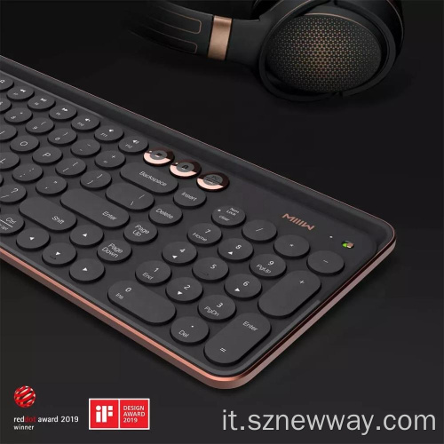 Xiaomi MiIiw Dual Mode Keyboard 104 tasti wireless